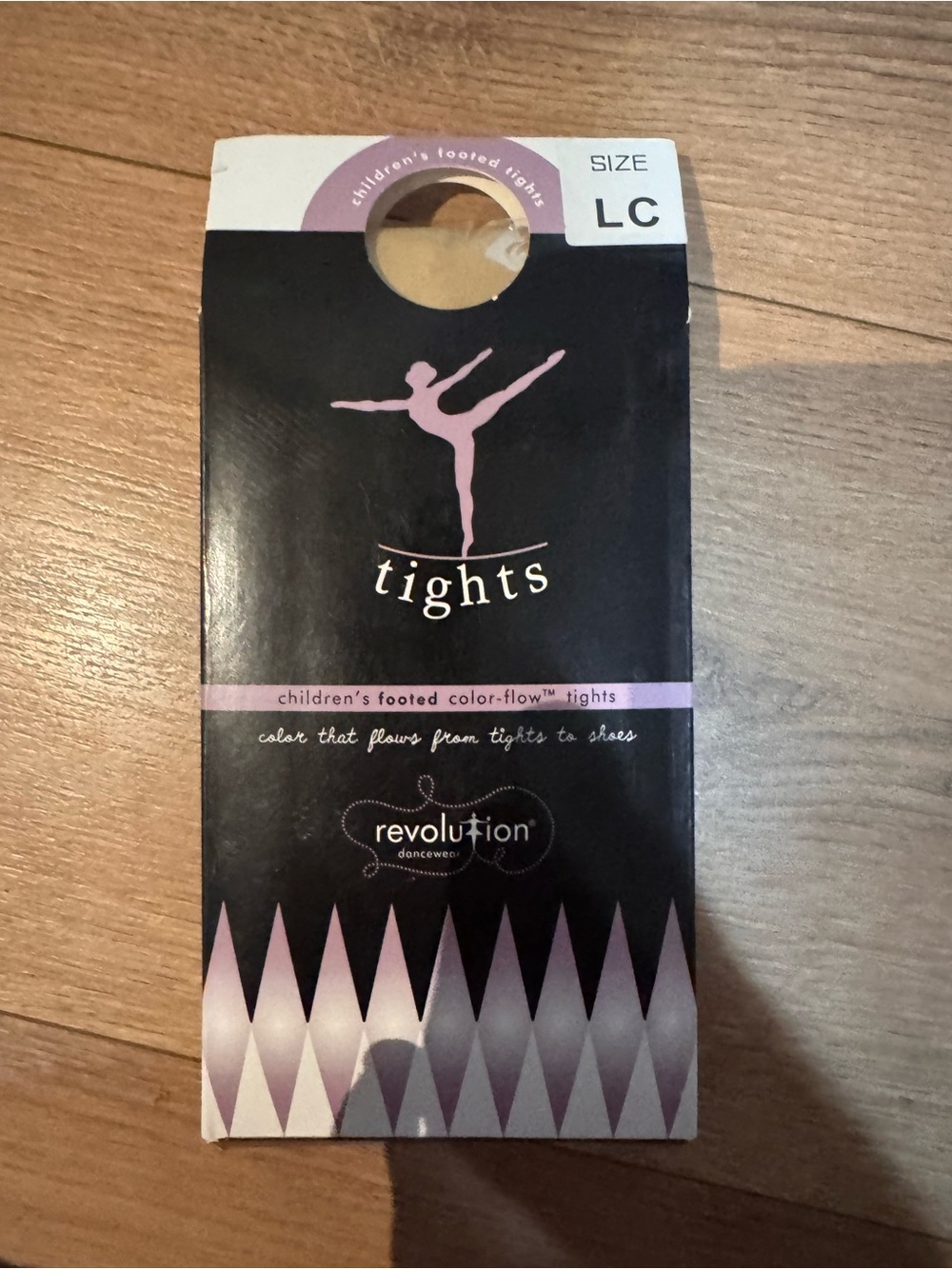 Children's Footed Tights - Dark Tan (Size LC)